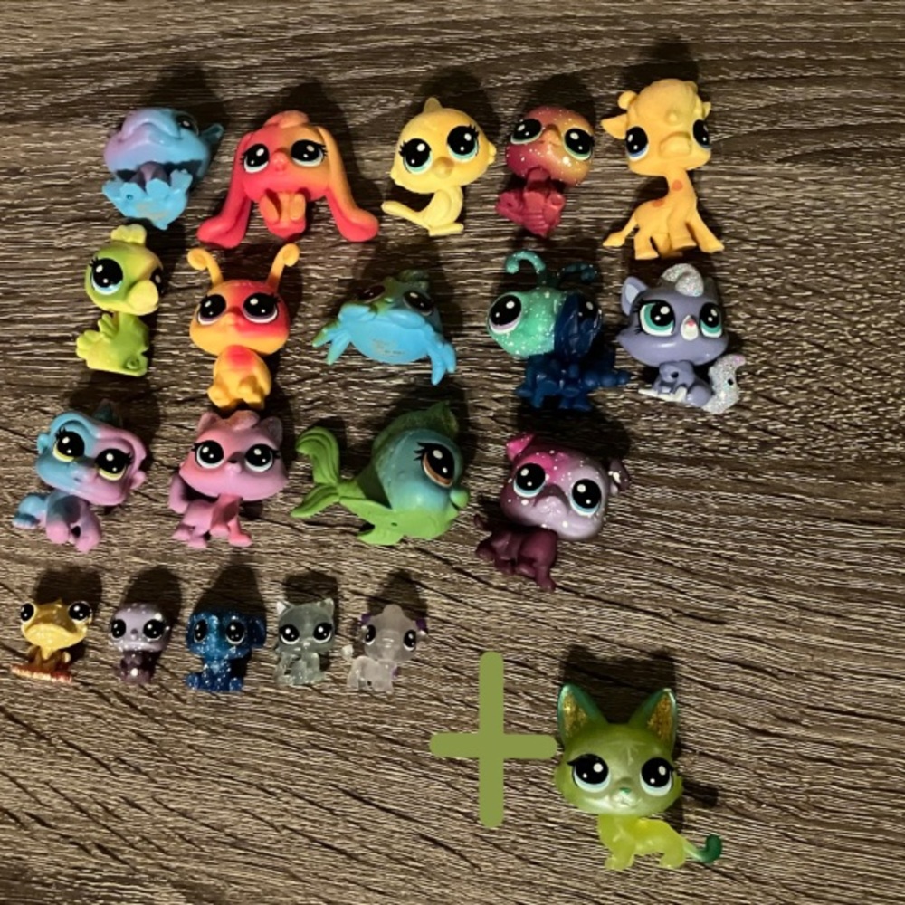 Ombré, Sparkly, Galaxy, and Limited Edition Rare LPS